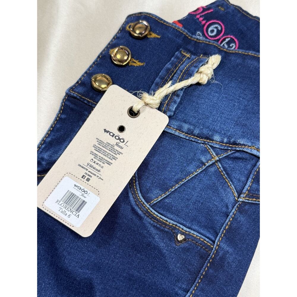 Tummy Control‎ Colombian Jeans Butt Lift Size 6 High-Rise Skinny Stretch Ankle - Picture 3 of 8